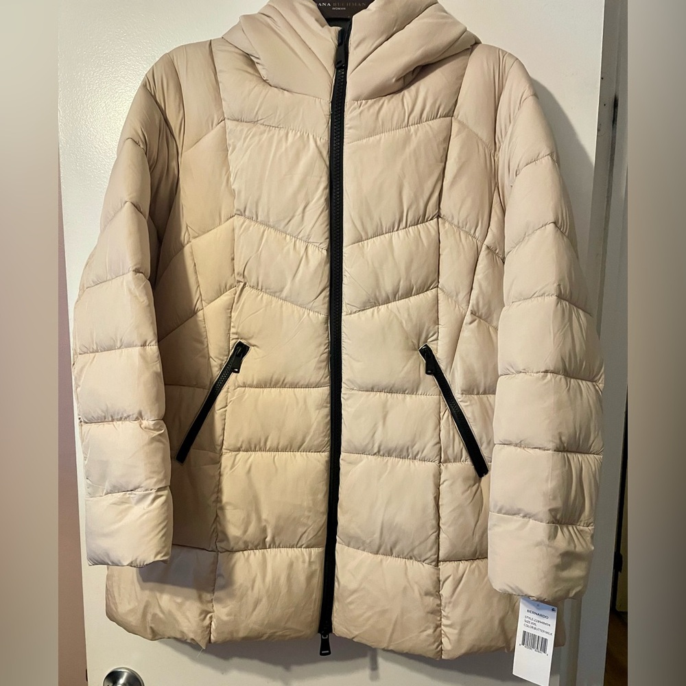Bernardo Light Beige Puffer Jacket